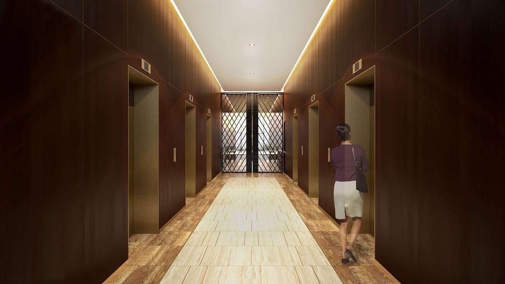 Aleph Doha Residences, Curio Collection By Hilton מראה חיצוני תמונה The elevators