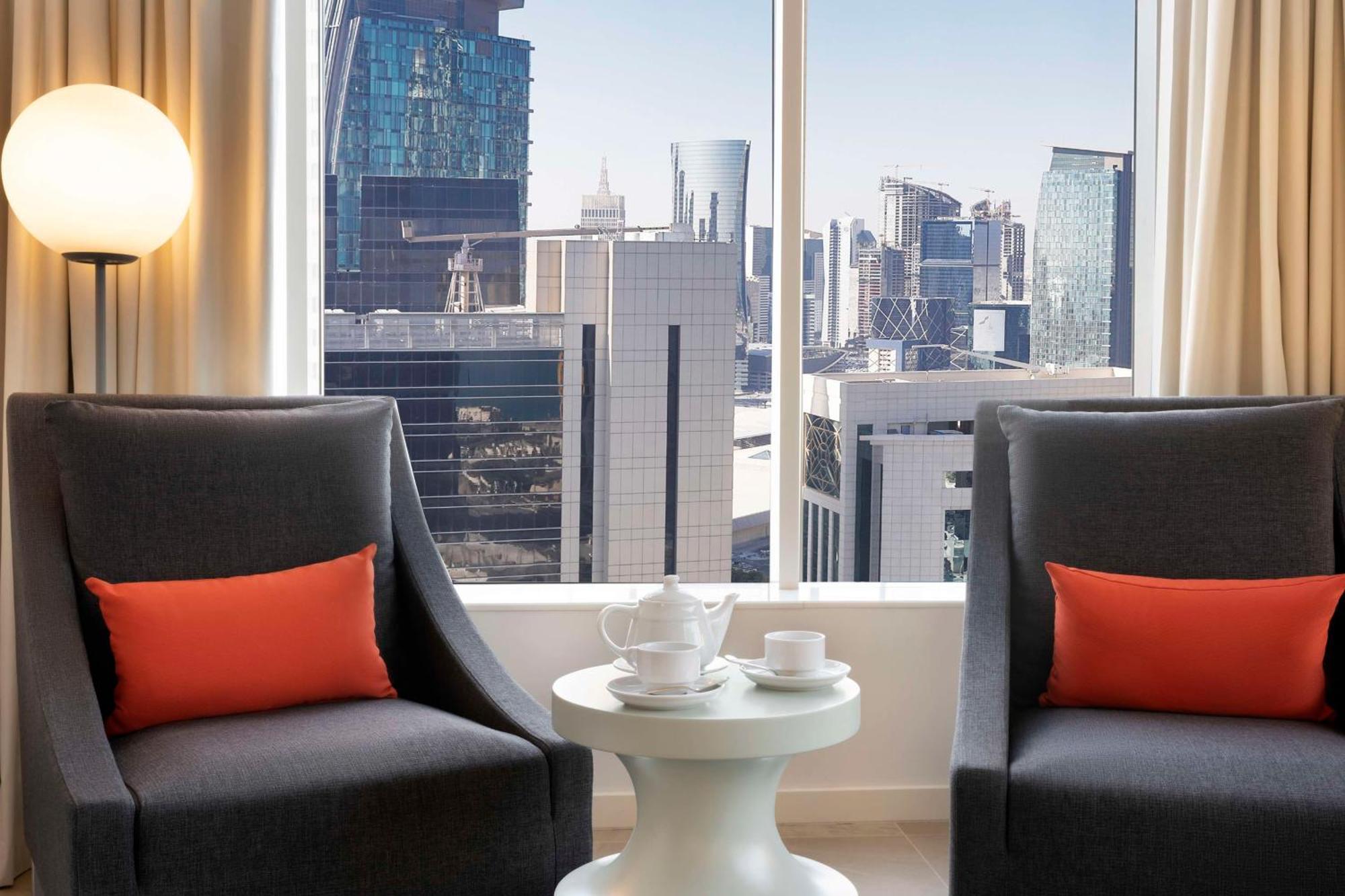 Aleph Doha Residences, Curio Collection By Hilton מראה חיצוני תמונה View from a room